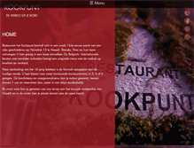 Tablet Screenshot of kookpunt.be